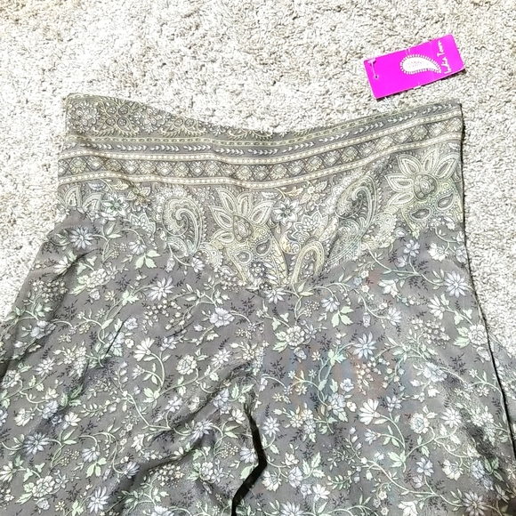 Silk Harem Pants - Picture 6 of 8